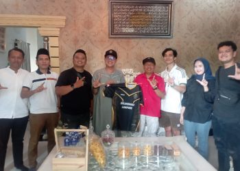 Andhika Kangen Band Resmi Gabung SIKAMBHARA, Siap Majukan Sepakbola Lampung