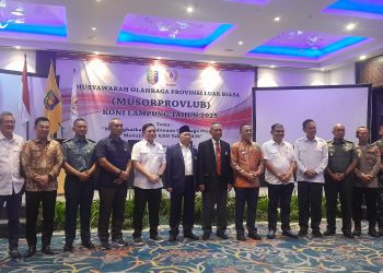 Taufik Hidayat Terpilih Aklamasi Jadi Ketua Umum KONI Lampung 2025–2029, Siap Bangun Prestasi Berjenjang