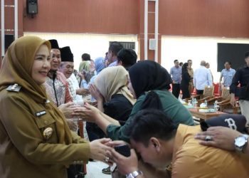 Hari Pertama Kerja, Pemkot Bandar Lampung Gelar Halalbihalal Pererat Silaturahmi Pasca Lebaran