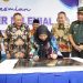 Walikota Eva Dwiana Resmikan Jembatan Penyeberangan Orang (JPO) Siger Milenial Di Halaman Masjid Agung Al-Furqon