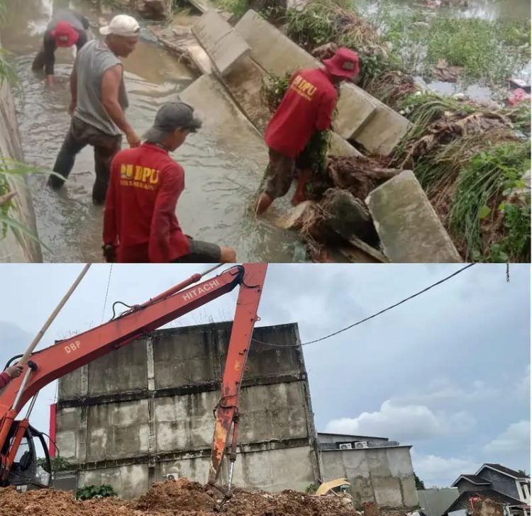 Pemkot Bandar Lampung Perbaiki Talud Jebol Dan Tembok Warga Di Tanjung Senang