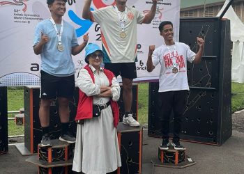Harumkan Nama Lampung, Atlet Parkour Asal Metro Raih Perunggu di Indonesia Open Gymnastics 2025