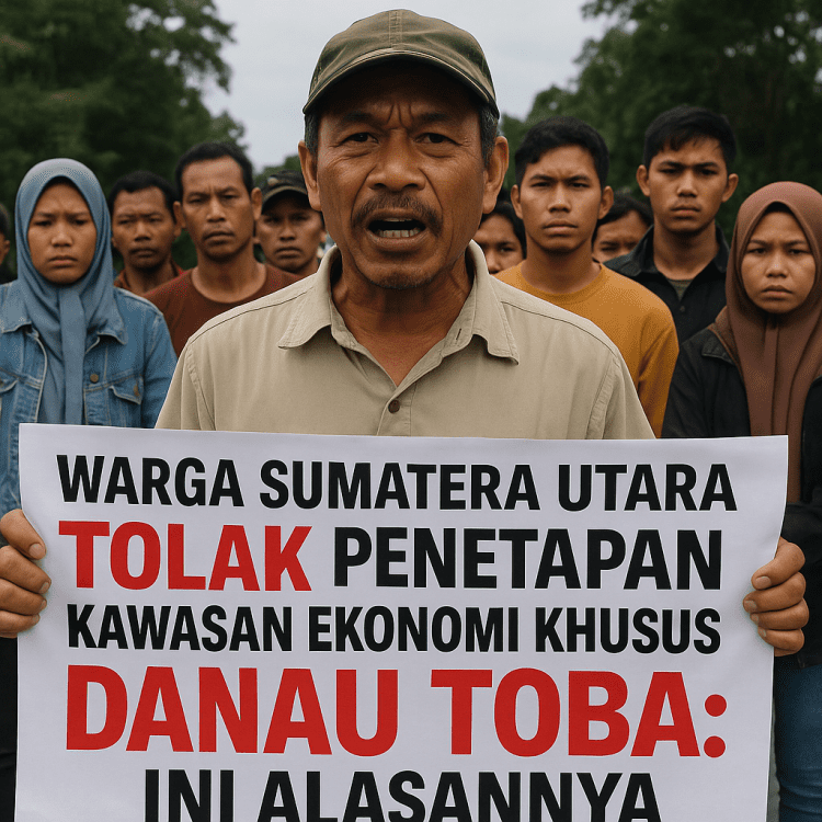 Warga Sumut Tolak KEK Danau Toba: “Bukan Milik Elite, Tapi Milik Bersama!”