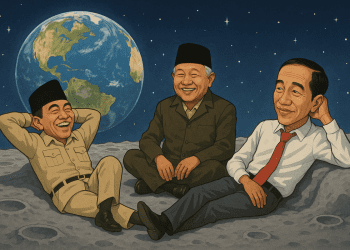 Batubara Meroket, Tiga Tokoh Negeri Santai di Orbit?