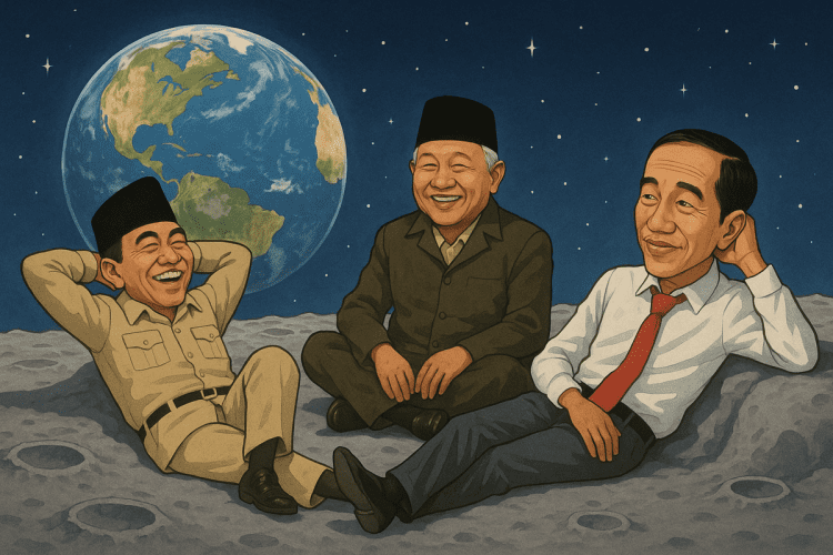 Batubara Meroket, Tiga Tokoh Negeri Santai di Orbit?