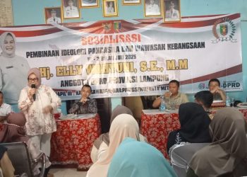 Elly Wahyuni Dorong Generasi Muda Pesawaran Hidupkan Kembali Semangat Pancasila