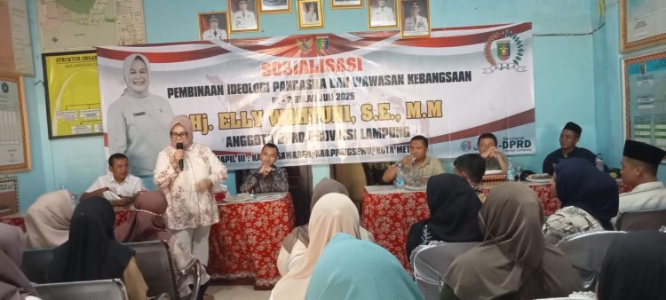 Elly Wahyuni Dorong Generasi Muda Pesawaran Hidupkan Kembali Semangat Pancasila