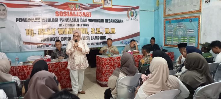 Elly Wahyuni Gaungkan Nilai Pancasila di Desa Batu Menyan: Generasi Muda Harus Melek Ideologi