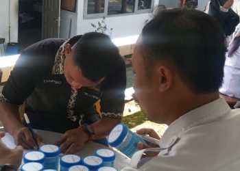 Lapas Kalianda Gelar Tes Urine Mendadak, Seluruh Pegawai dan WBP Negatif Narkoba