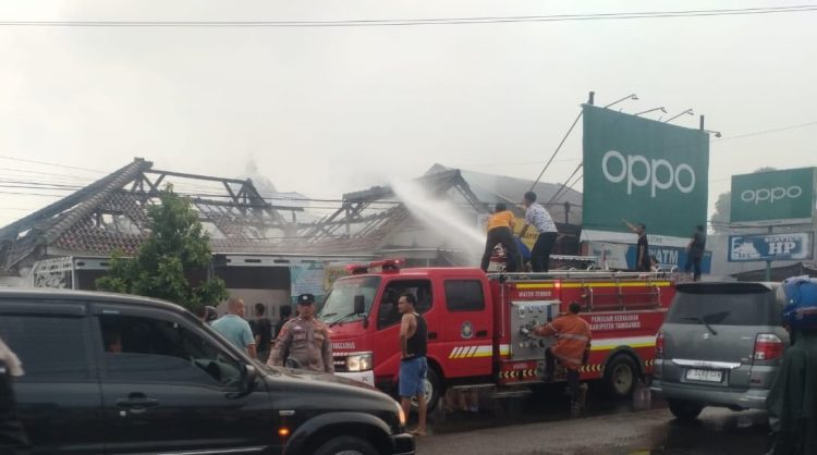 Ruko di Kota Agung Ludes Dilalap Api, Kerugian Capai Rp250 Juta
