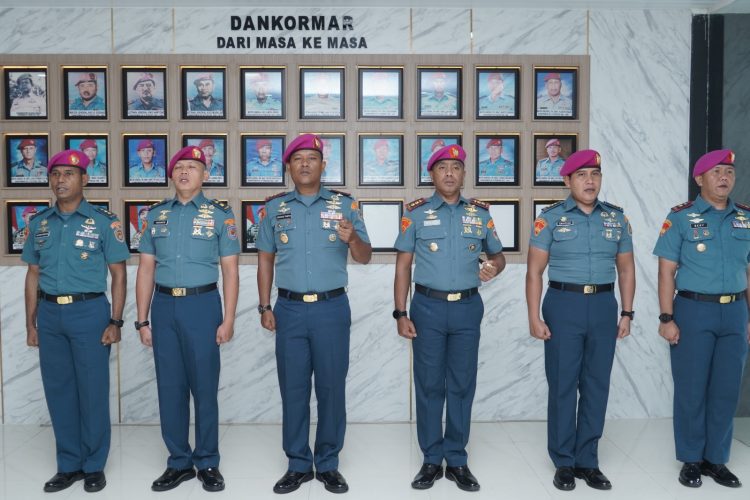 Danbrigif 4 Marinir/BS Pimpin Sertijab, Dorong Kepemimpinan Adaptif dan Dinamis di Jajaran Harimau Sumatera