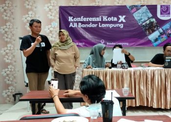 Dian Wahyu Kusuma Kembali Nahkodai AJI Bandar Lampung, Komitmen Lanjutkan Independensi Pers
