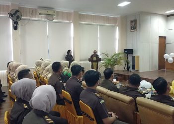 Hari Bhakti Adhyaksa 2025, Kejari Tanggamus Tekankan Penegakan Hukum Humanis dan Kepedulian Sosial