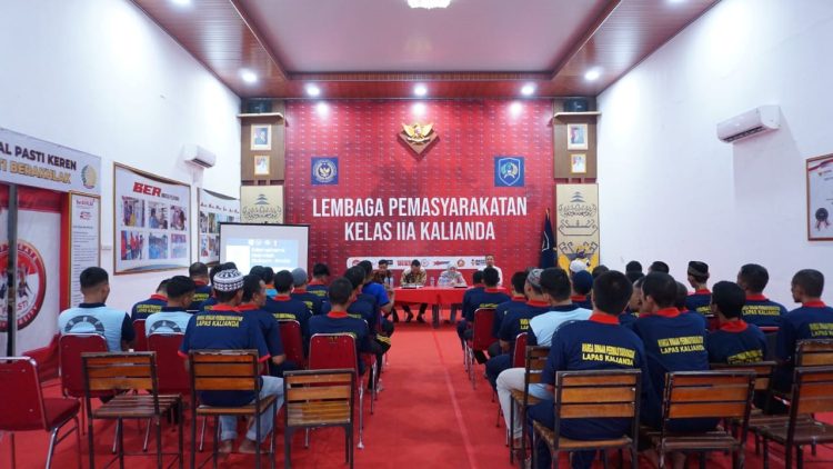 Gandeng LBH BOW & Partners, Lapas Kalianda Gelar Penyuluhan Hukum Gratis untuk WBP