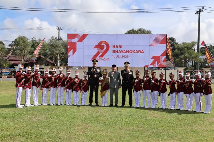 HUT ke-79 Bhayangkara, Parosil Mabsus Apresiasi Dedikasi Polri di Lampung Barat