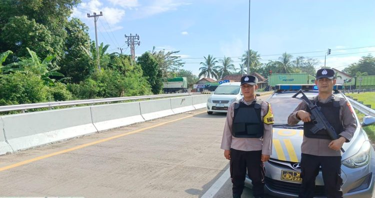 Sore Aman dan Kondusif, Polsek Tegineneng Gelar Patroli Hunting di Jalur Rawan Kejahatan