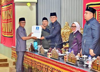 DPRD Lampung Selatan Gelar Paripurna Penyampaian Raperda Perubahan APBD TA 2025