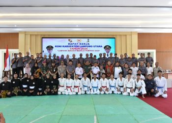 KONI Lampung Utara Gelar Rapat Kerja Bertema “Lampura Berjaya”