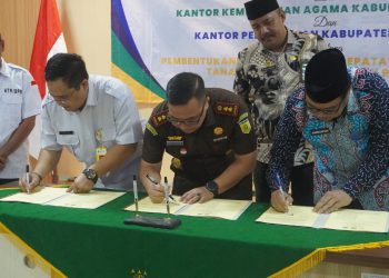 Tiga Lembaga di Pringsewu Bentuk Tim Terpadu, Percepat Sertifikasi Tanah Wakaf demi Kepastian Hukum