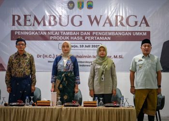 Dorong Nilai Tambah Pertanian, Kemenko PM Gelar Rembug Warga di Lampung Selatan