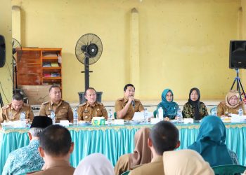 Lampung Tengah Siap Canangkan “Desa Tapis”, Sekda Pimpin Rapat dan Tinjauan Lapangan