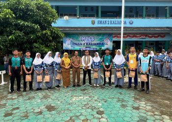 Kepala BNNK Lampung Selatan Jadi Pembina Apel di SMAN 2 Kalianda, Serukan Semangat “Pelajar Sehat Tanpa Narkoba”