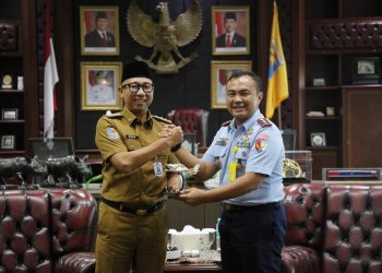 Gubernur Lampung dan Danlanud M. Bun Yamin Sepakat Kolaborasi Jaga Ketahanan Pangan Nasional