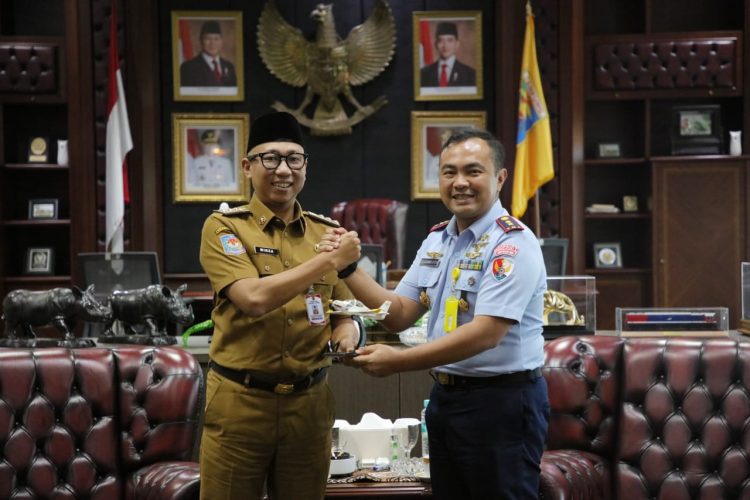 Gubernur Lampung dan Danlanud M. Bun Yamin Sepakat Kolaborasi Jaga Ketahanan Pangan Nasional