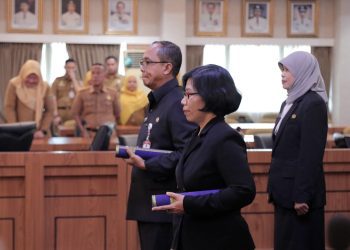 Pelantikan 15 Pejabat Fungsional Pemprov Lampung: Didorong Jadi Agen Perubahan yang Berdampak Nyata