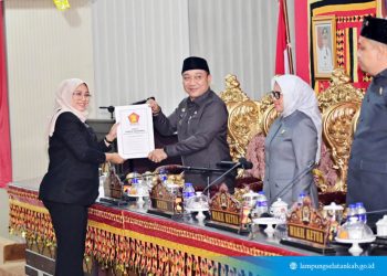 Pemkab Lampung Selatan Serahkan KUA-PPAS 2026, Jadi Langkah Awal Wujudkan Visi Pembangunan Jangka Panjang