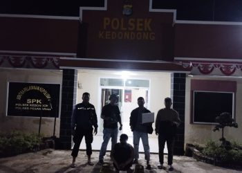 Tekab 308 Polsek Kedondong Bekuk Pelaku Curat di Way Lima, Laptop hingga Tabung Gas Diamankan