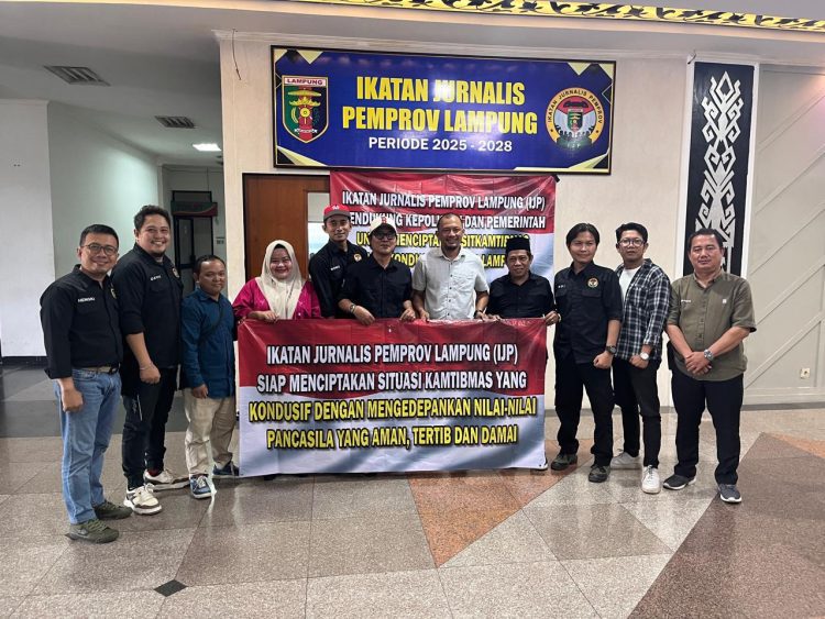 Perkuat Deteksi Dini Kamtibmas, Dit Intelkam Polda Lampung Gandeng IJP Lampung