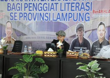 Hadapi Era Digital, Diperpus Lampung Gelar Lokakarya Literasi untuk Penggiat se-Provinsi