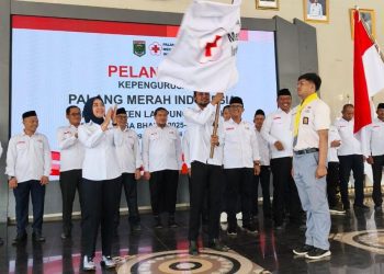 Resmi Dilantik, Ranu Hari Prasetyo Siap Nahkodai PMI Lampung Tengah