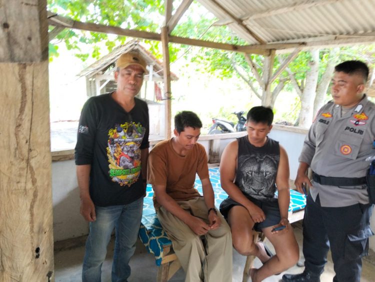 Kades Pahawang Apresiasi Gercap Ditpolairud Polda Lampung Tangkap Pelaku Curat Speedboat