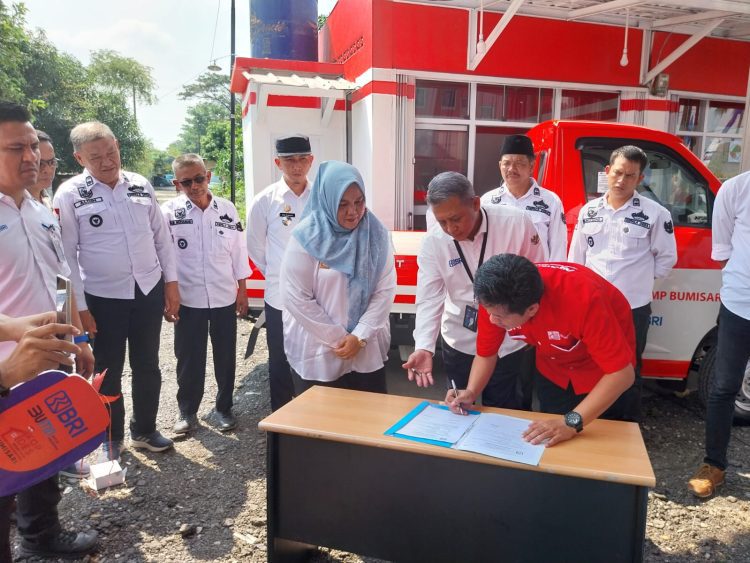 BRI Regional Office Bandar Lampung Dukung Pengembangan Koperasi Desa Merah Putih Bumisari Lewat BRILink dan Bantuan Operasional
