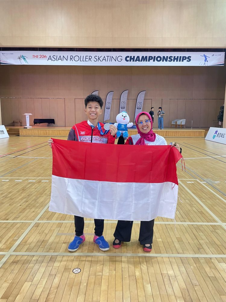 Fellix Fathul Ruzain, Remaja Kemiling Harumkan Nama Indonesia di Asian Roller Skating Championship Korea