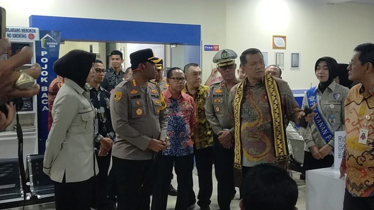Wamen PAN-RB Tinjau Polresta Bandar Lampung: Pelayanan Publik Dinilai Memuaskan