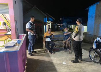 Polsek Kedondong Intensifkan Patroli Hunting System, Cegah Kejahatan Malam Hari