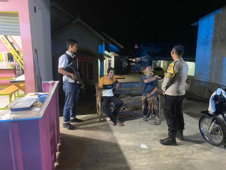Polsek Kedondong Intensifkan Patroli Hunting System, Cegah Kejahatan Malam Hari