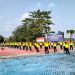 Bangun Semangat dan Kebugaran, Polres Pesawaran Gelar Olahraga Rutin Bersama