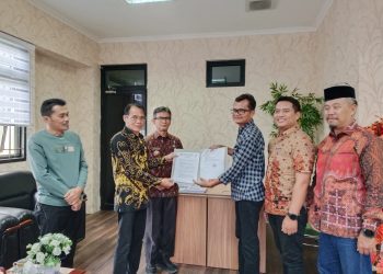 Jabatan Diserahterimakan, Dwi Pribadi Resmi Jabat Dirut Baru BUMD Pringsewu Jaya Sejahtera