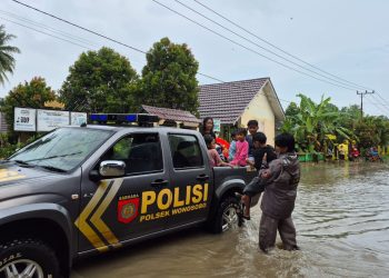 Banjir Landa 9 Pekon di Wonosobo dan BNS Tanggamus, Polres Imbau Warga Tetap Siaga