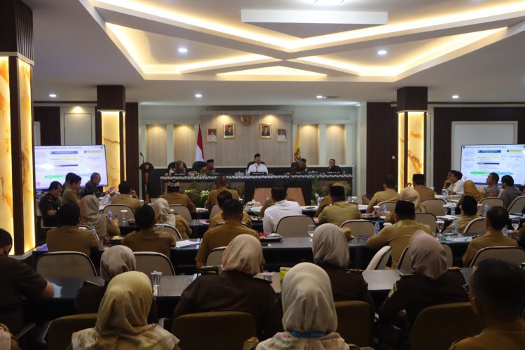 Bupati dan Wakil Bupati Lampung Utara Hadiri Rakor ATR/BPN: Perkuat Komitmen Reforma Agraria