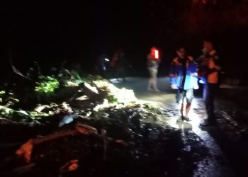 Tumpukan Material Longsor Tutupi Jalan Wisata Ketapang, Erosi Air Ancam Akses Wisatawan