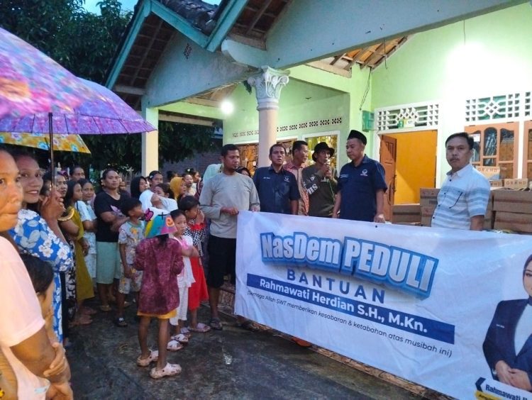 NasDem Hadir untuk Warga Tanggamus: Bantu Korban Banjir di Gunung Doh dan Banding