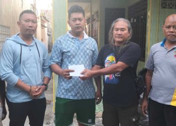 Ketua DPW PAN Lampung H.M. Hazizi & Bela Jayanti Tunjukkan Kepedulian untuk Korban Kebakaran di Kalianda