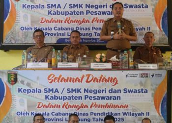 39 Kepala SMA/SMK di Pesawaran Bersatu Perkuat Mutu Pendidikan