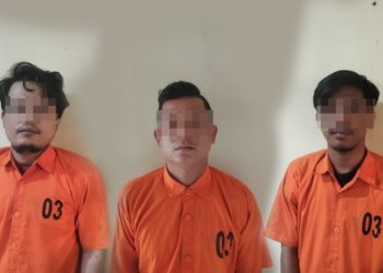 Polsek Pringsewu Kota Bekuk Tiga Pelaku Penggelapan Motor, Terungkap Dipakai untuk Beli Sabu