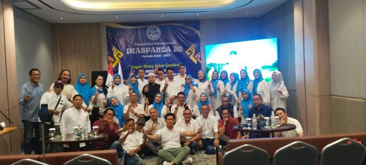 Ikaspanda 92 Kukuhkan Pengurus Baru, Syahriza Nahkodai Periode 2025–2027